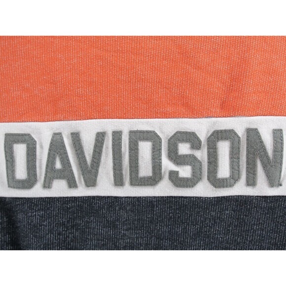Harley-Davidson Men's Traditional Zip-Up Hoodie, Orange - 96498-22VM Medium - Picture 8 of 9